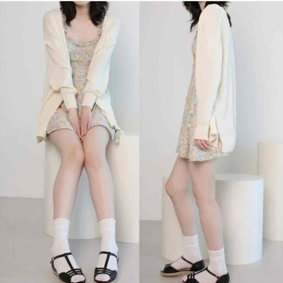 Zara Colorful Floral Mini Dress- Size M NEW WITH TAG! - Picture 5 of 8